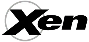 Oficjalne logo XenServer przedstawiające charakterystyczny symbol graficzny oraz nazwę oprogramowania do wirtualizacji serwerów.