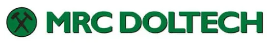 Oficjalne logo firmy MRC Doltech, specjalisty w zakresie dostaw i remontów maszyn roboczych ciężkich.